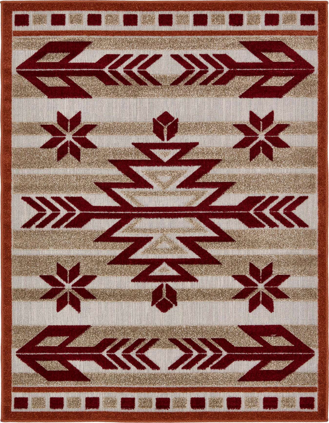 4' x 6' Easy-Clean Modern Indoor / Outdoor Rug