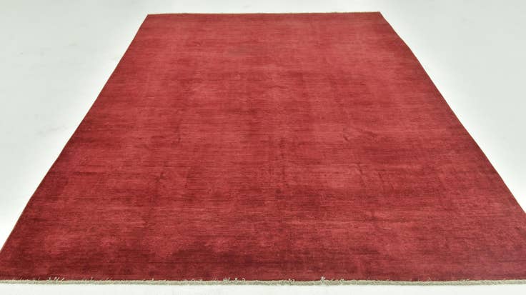 Detail image of 6' 3 x 9' 2 Hand Knotted Over-Dyed Ziegler Rug