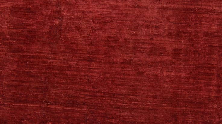 Detail image of 6' 3 x 9' 2 Hand Knotted Over-Dyed Ziegler Rug