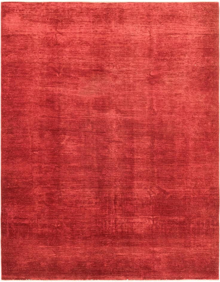 Detail image of 6' 3 x 9' 2 Hand Knotted Over-Dyed Ziegler Rug