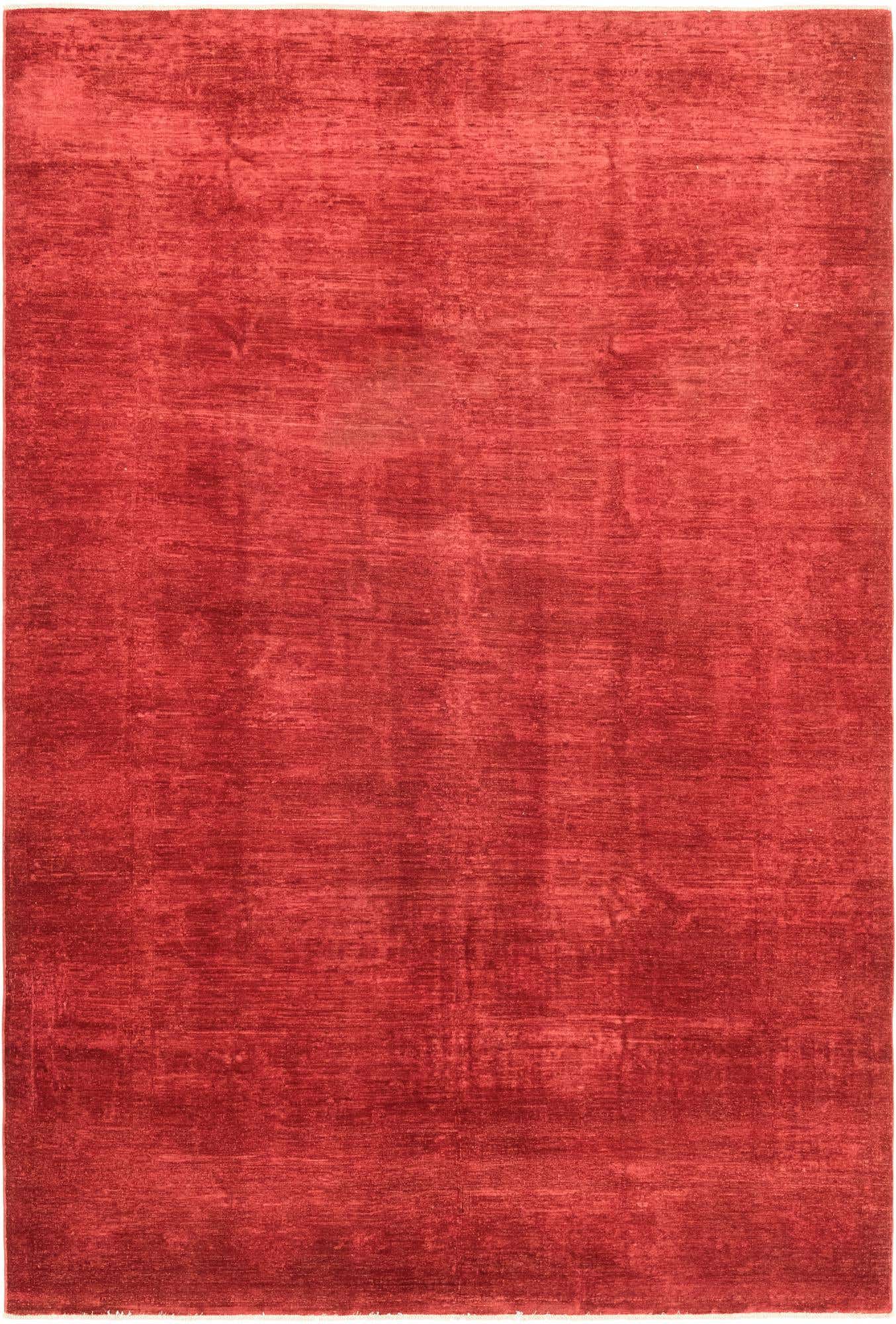 6' 3 x 9' 2 Hand Knotted Over-Dyed Ziegler Rug