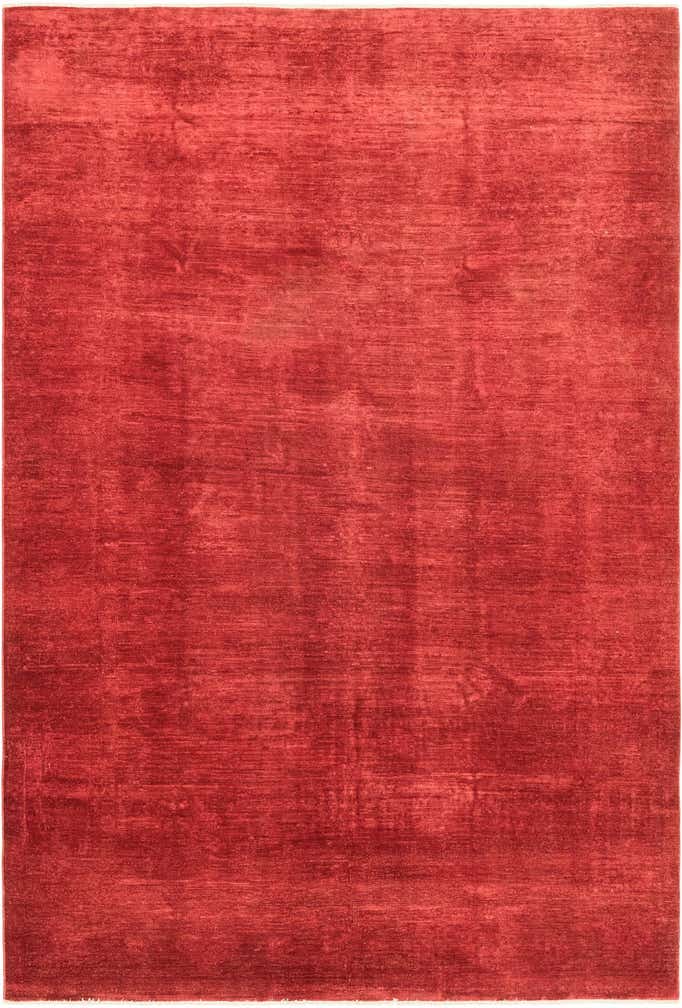 6' 3 x 9' 2 Hand Knotted Over-Dyed Ziegler Rug