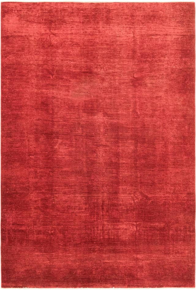 Detail image of 6' 3 x 9' 2 Hand Knotted Over-Dyed Ziegler Rug