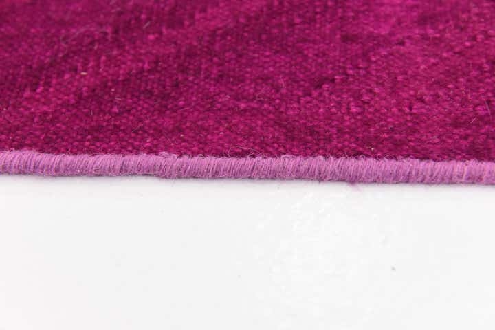 7' 3 x 10' Hand Woven Patchwork Wool Rug