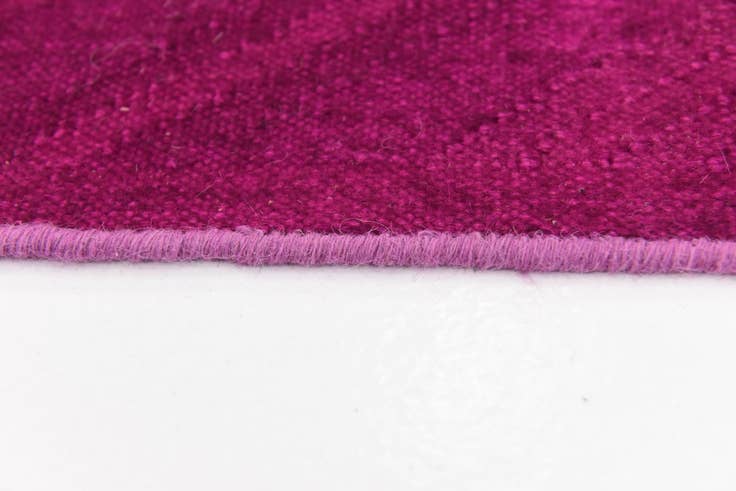 Detail image of 7' 3 x 10' Hand Woven Patchwork Wool Rug