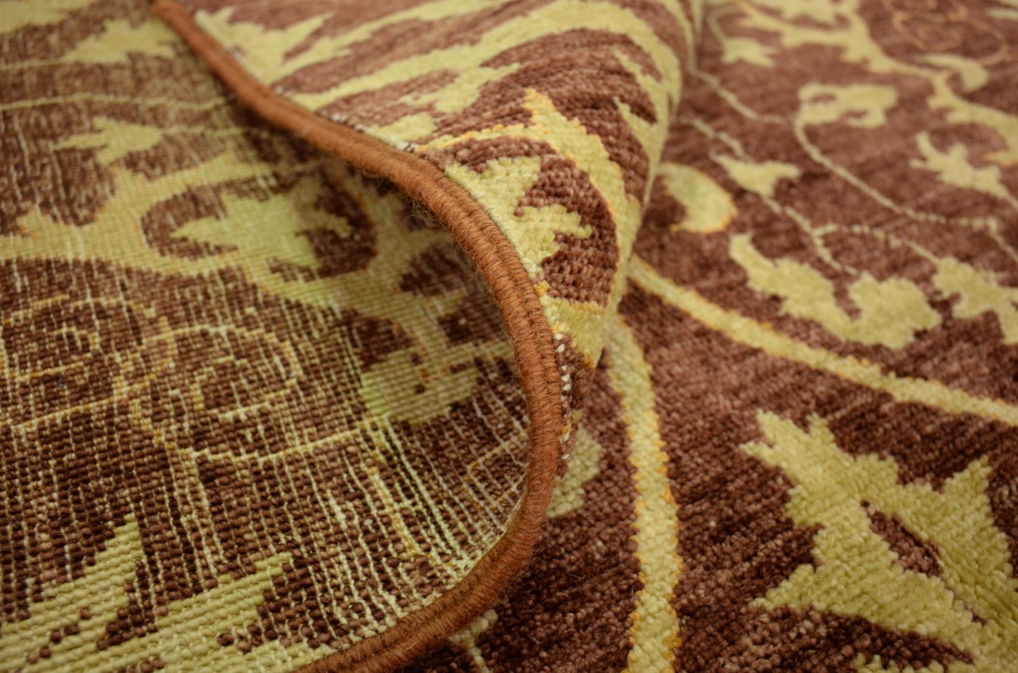 6' 11 x 9' 5 Hand Knotted Peshawar Ziegler Oriental Rug
