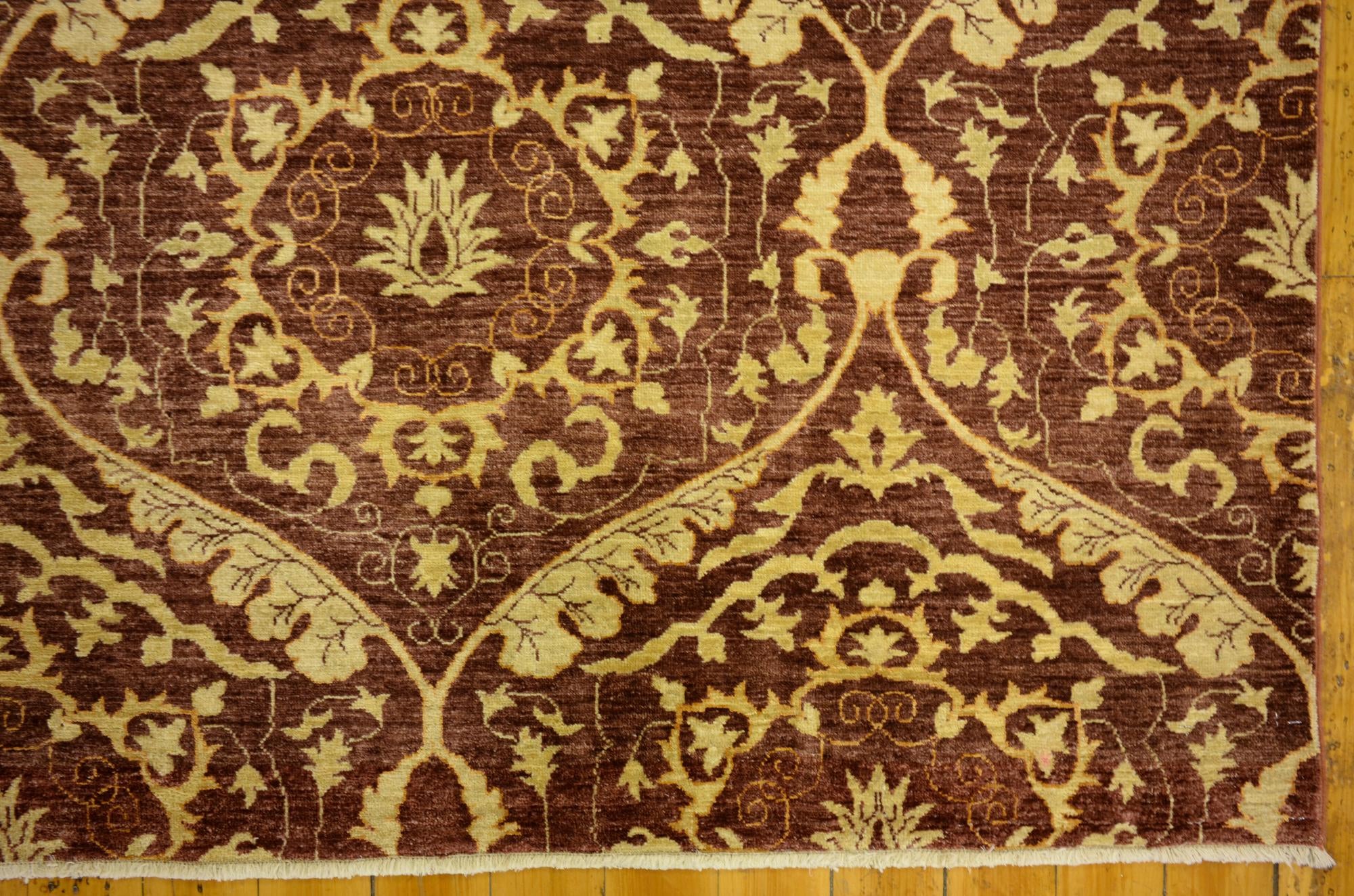 6' 11 x 9' 5 Hand Knotted Peshawar Ziegler Oriental Rug