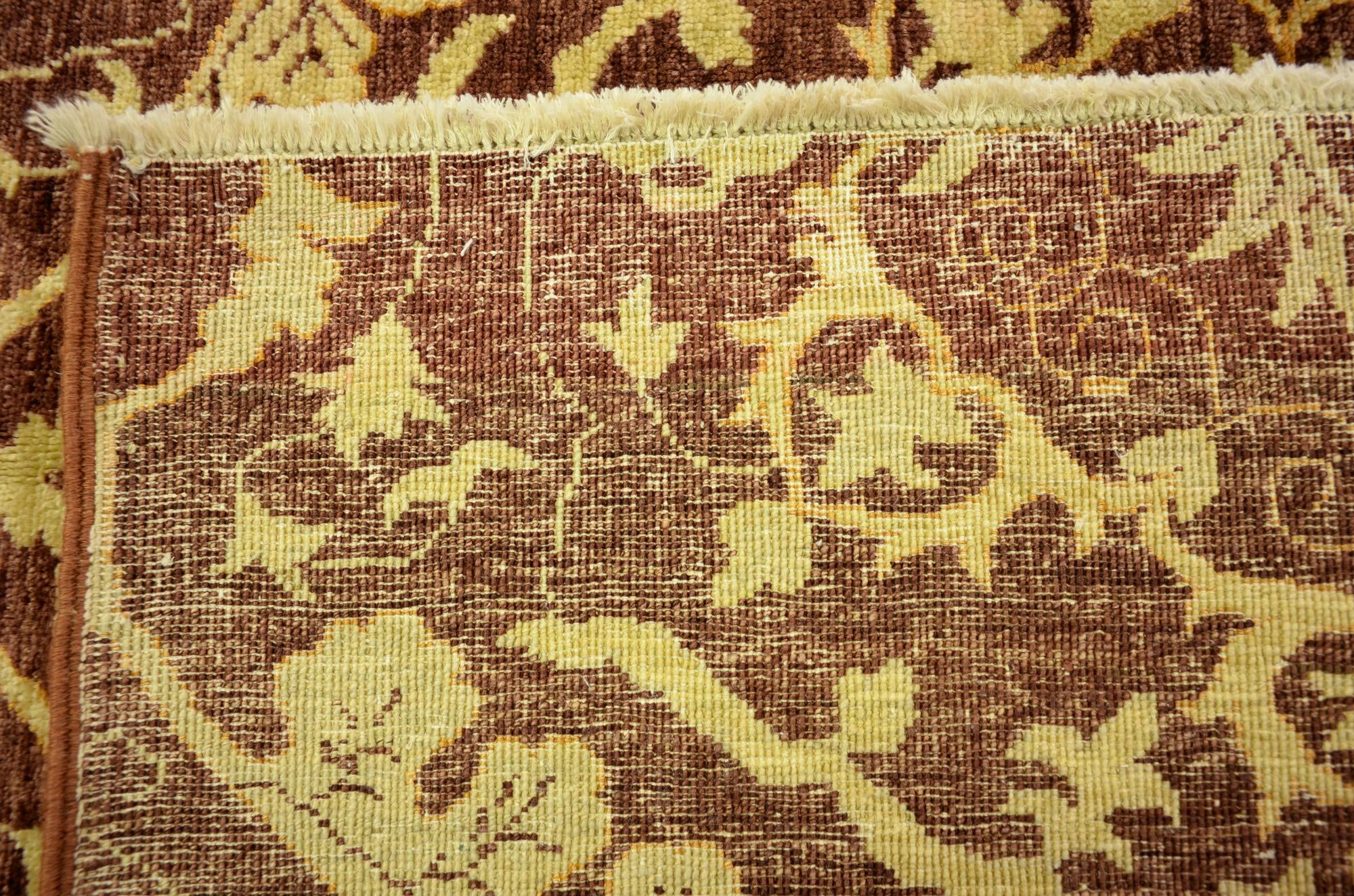 6' 11 x 9' 5 Hand Knotted Peshawar Ziegler Oriental Rug