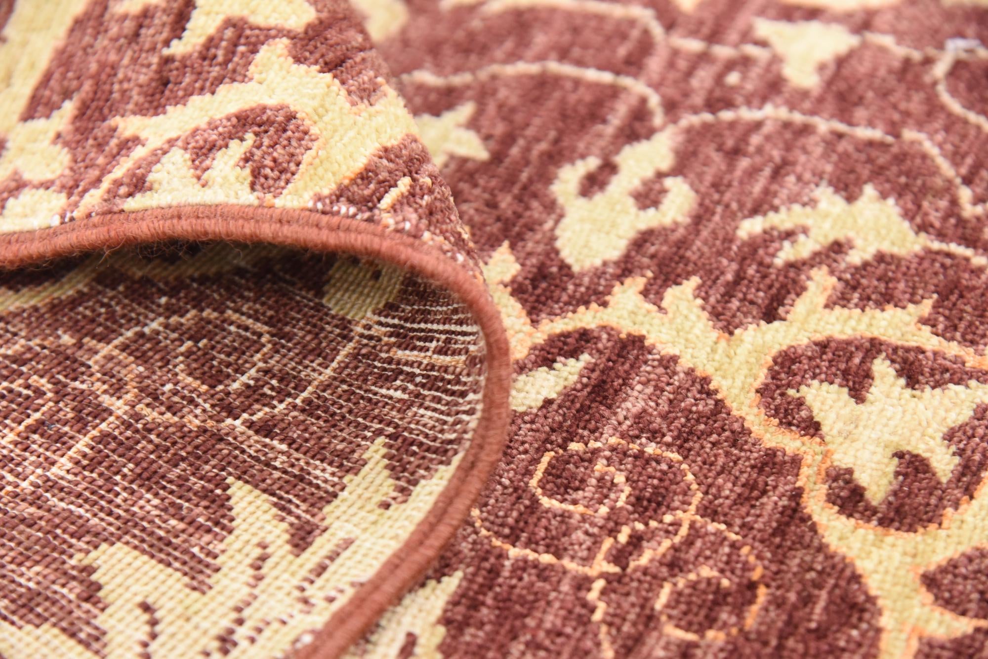 6' 11 x 9' 5 Hand Knotted Peshawar Ziegler Oriental Rug