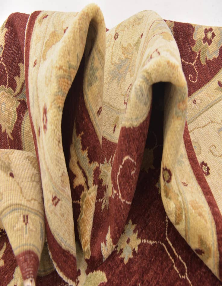 Detail image of 6' x 8' 4  Hand Knotted Peshawar Ziegler Rug