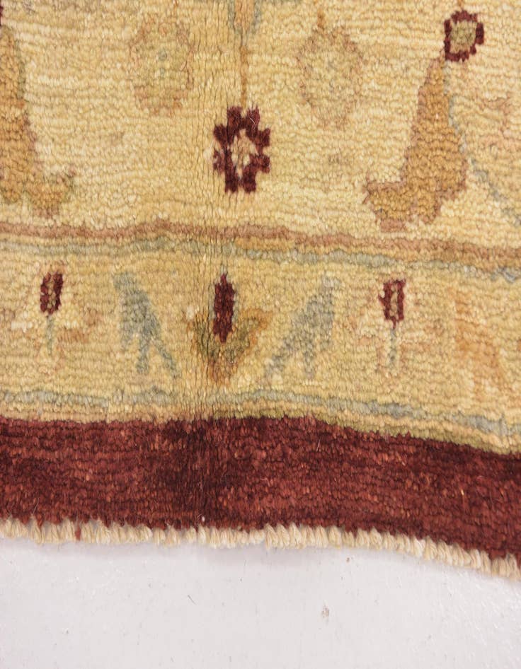 Detail image of 6' x 8' 4  Hand Knotted Peshawar Ziegler Rug