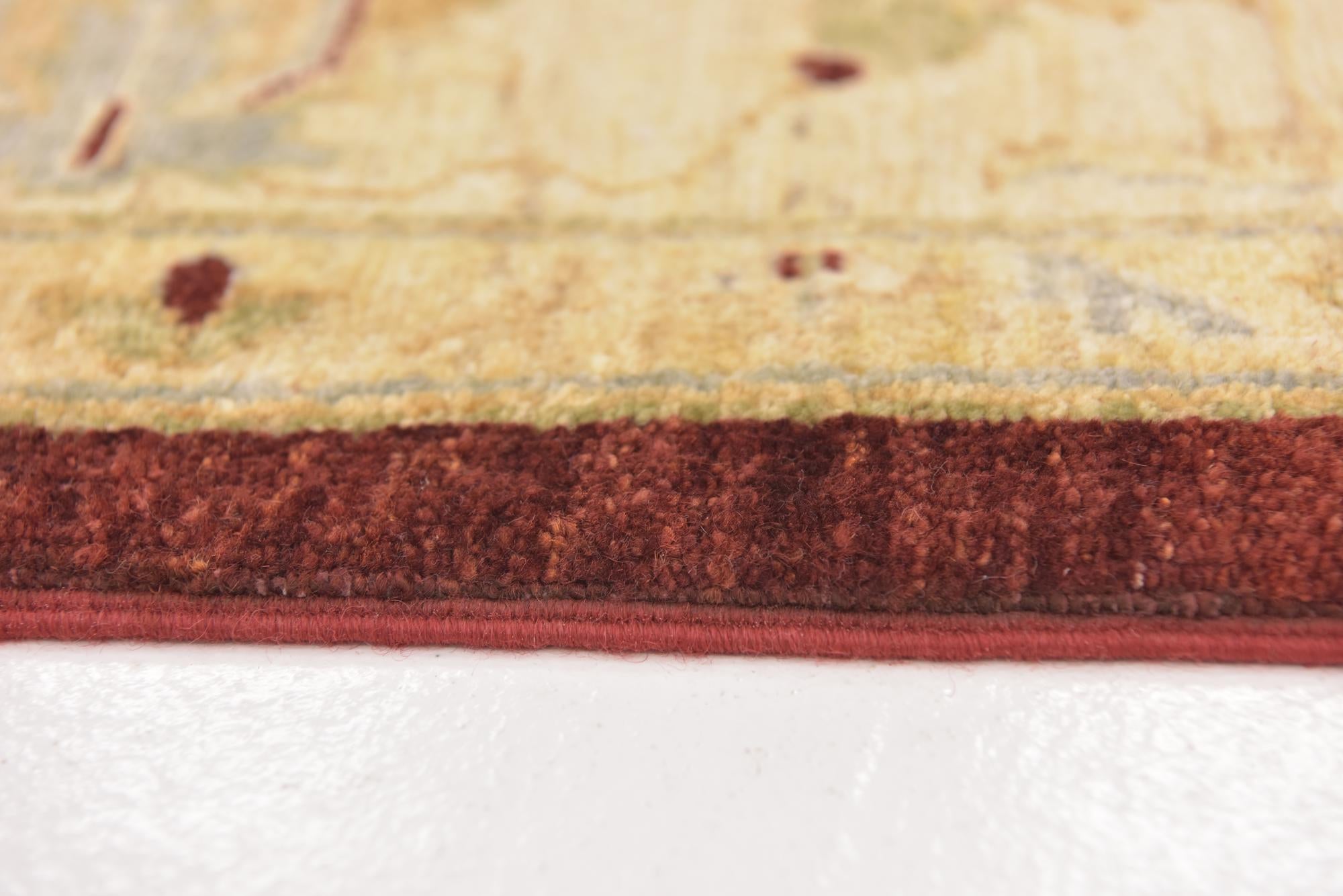 6' x 8' 4 Hand Knotted Peshawar Ziegler Rug