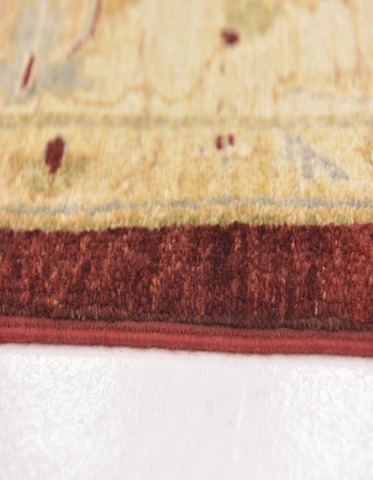 Detail image of 6' x 8' 4  Hand Knotted Peshawar Ziegler Rug