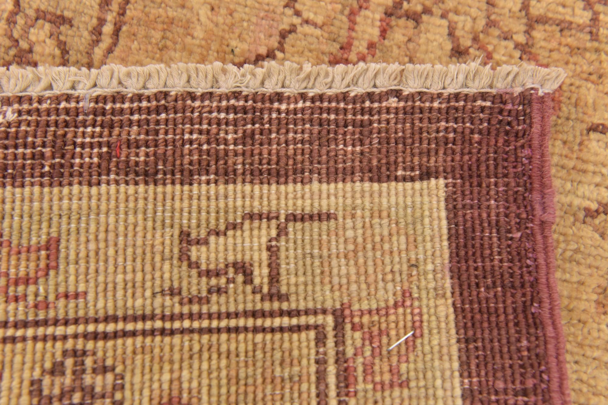 8' 2 x 12' 2 Hand Knotted Peshawar Ziegler Rug