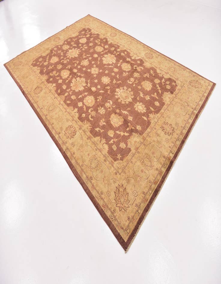 Detail image of 8' 2 x 12' 2  Hand Knotted Peshawar Ziegler Rug