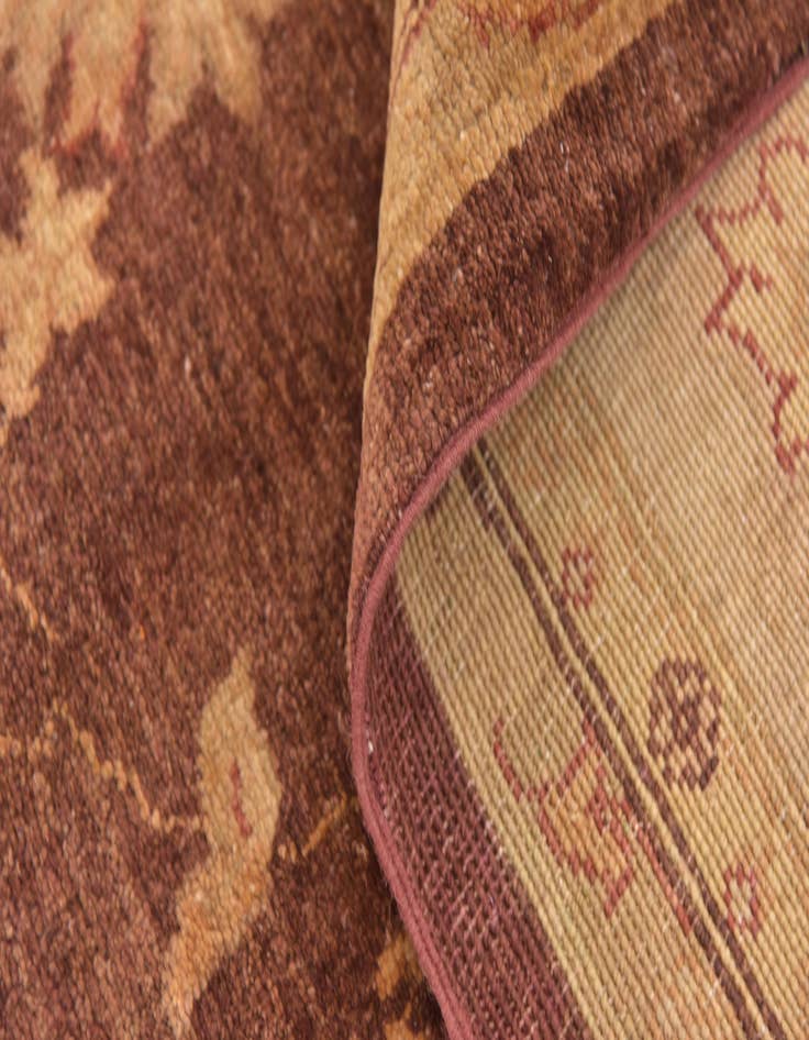 Detail image of 8' 2 x 12' 2  Hand Knotted Peshawar Ziegler Rug
