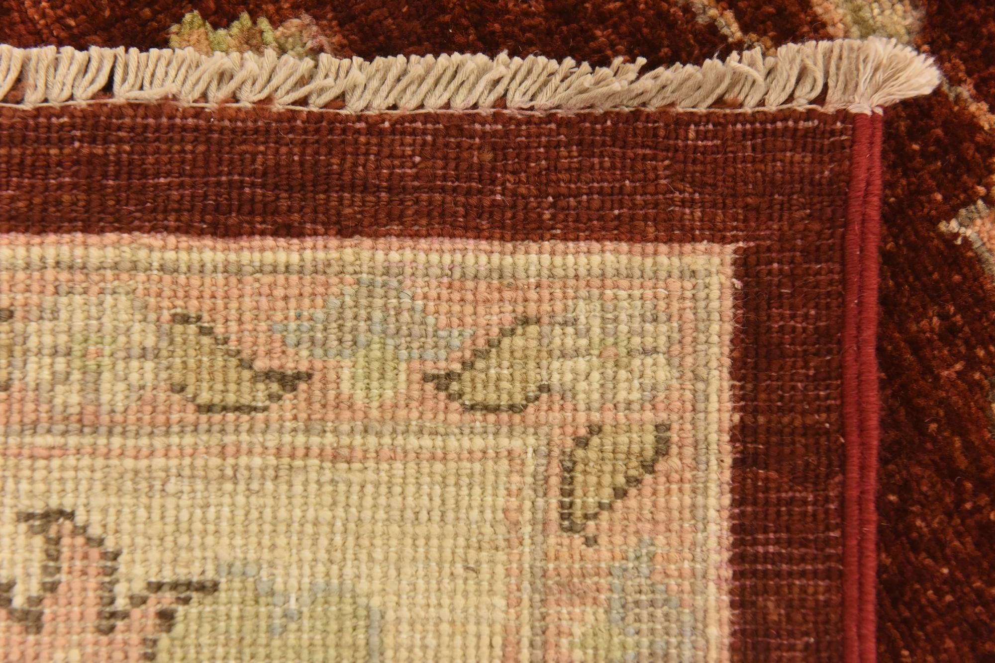 200cm x 290cm Hand Knotted Peshawar Ziegler Rug