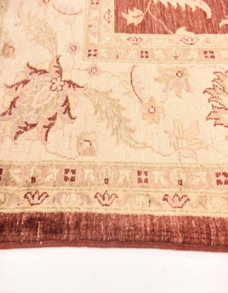 Detail image of 8' x 10' 11  Hand Knotted Peshawar Ziegler Rug