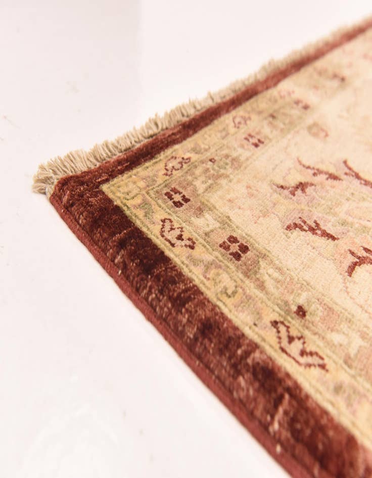 Detail image of 8' x 10' 11  Hand Knotted Peshawar Ziegler Rug