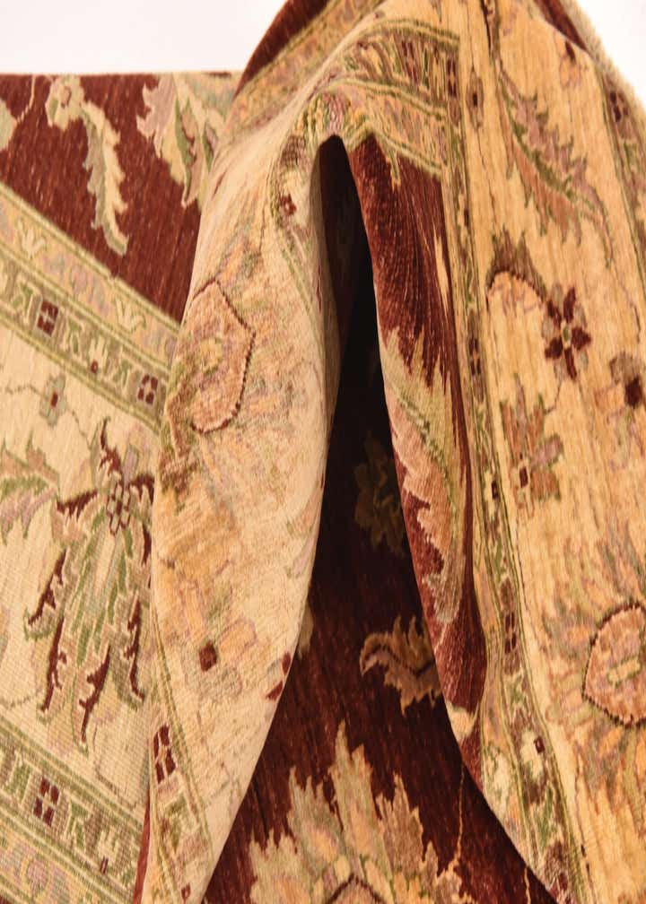 8' 1 x 10' 8 Hand Knotted Peshawar Ziegler Rug