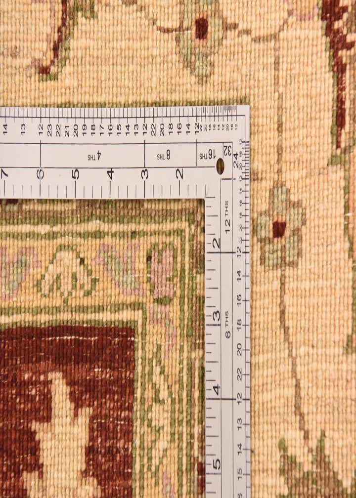 8' 1 x 10' 8 Hand Knotted Peshawar Ziegler Rug