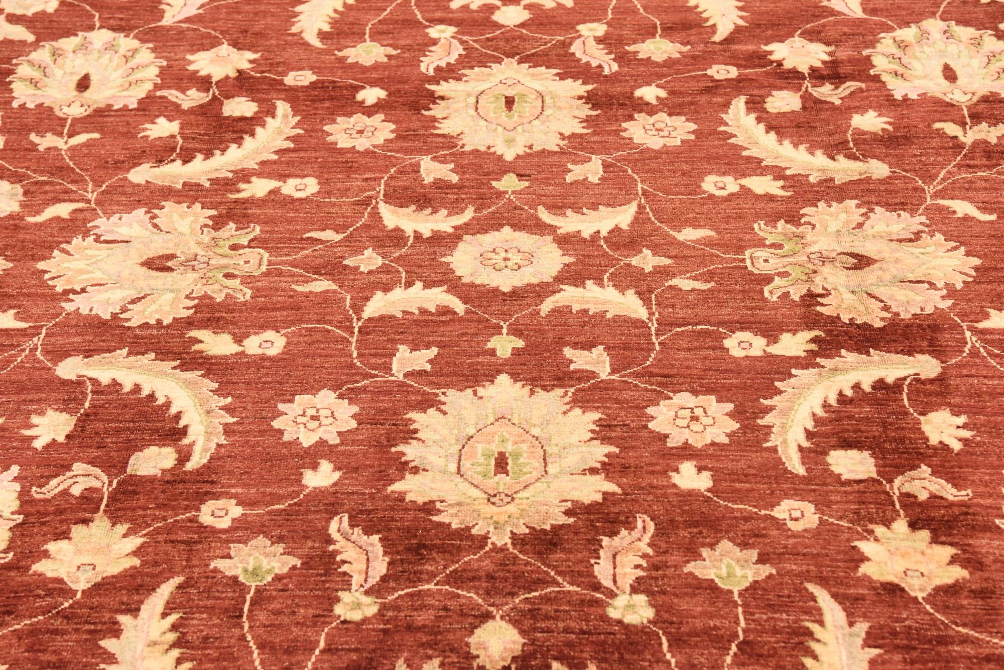 245cm x 325cm Hand Knotted Peshawar Ziegler Rug