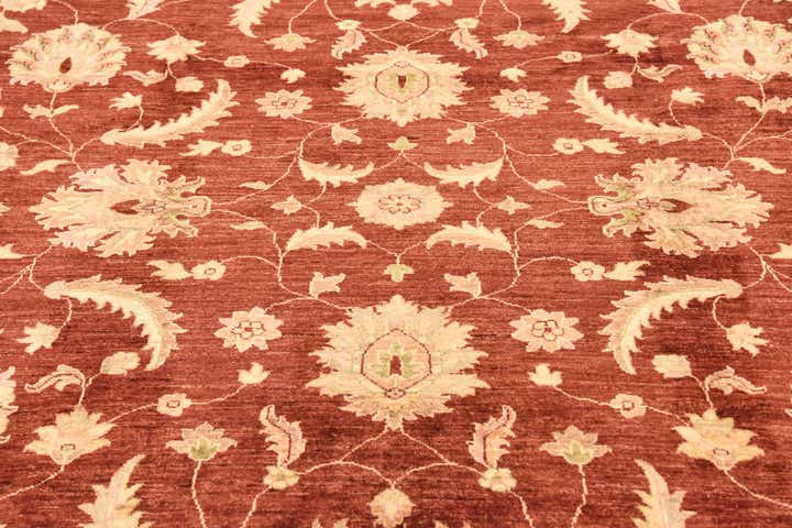 245cm x 325cm Hand Knotted Peshawar Ziegler Rug