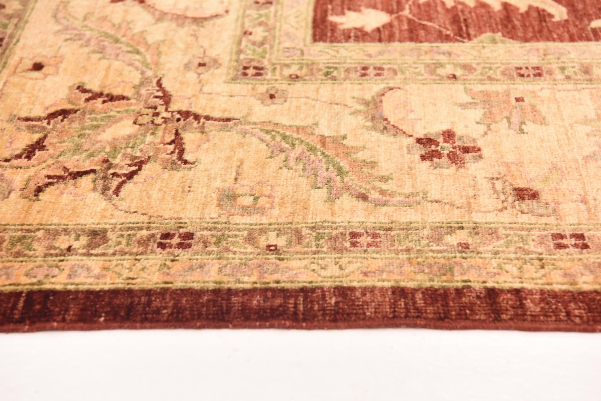 245cm x 325cm Hand Knotted Peshawar Ziegler Rug