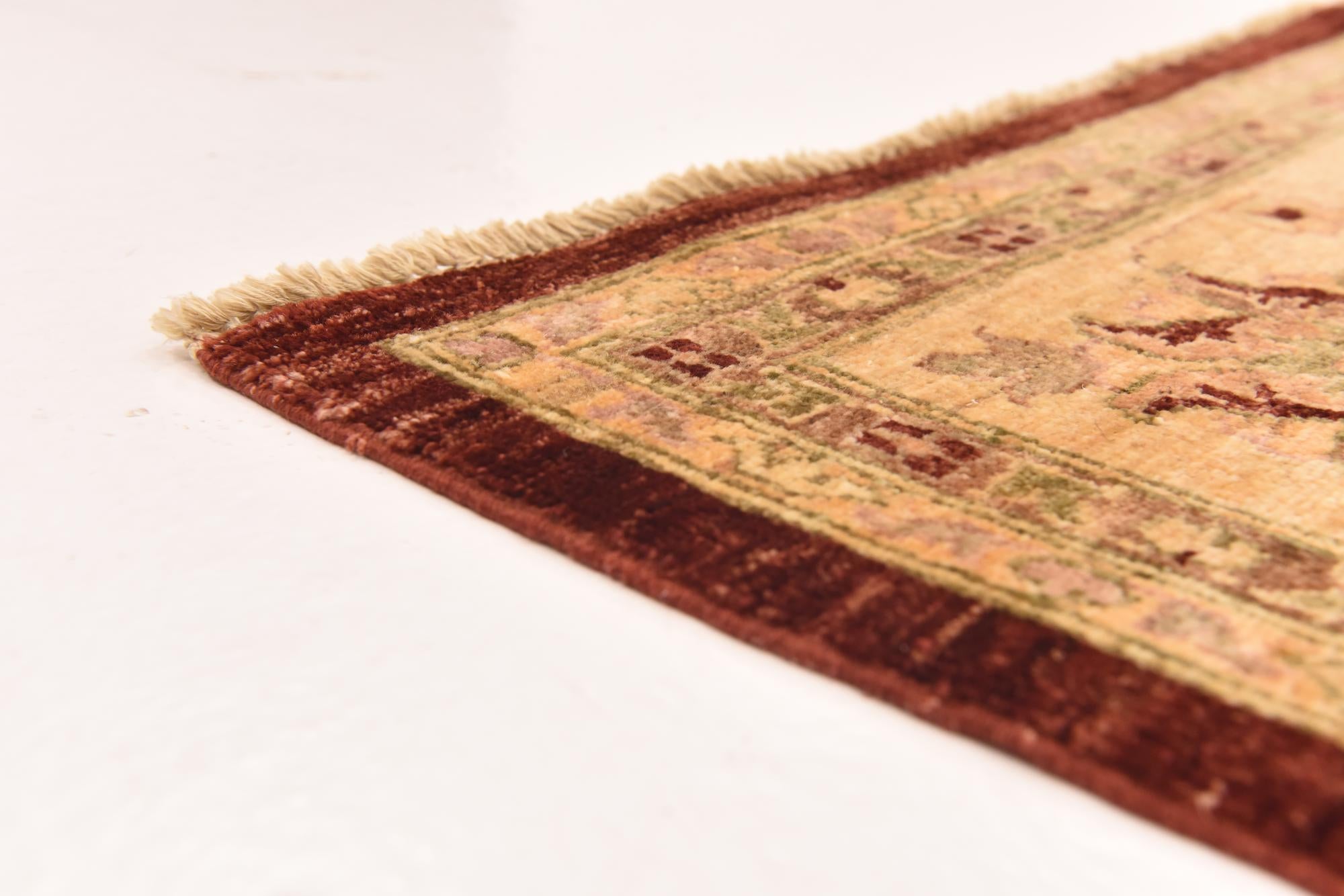 245cm x 325cm Hand Knotted Peshawar Ziegler Rug