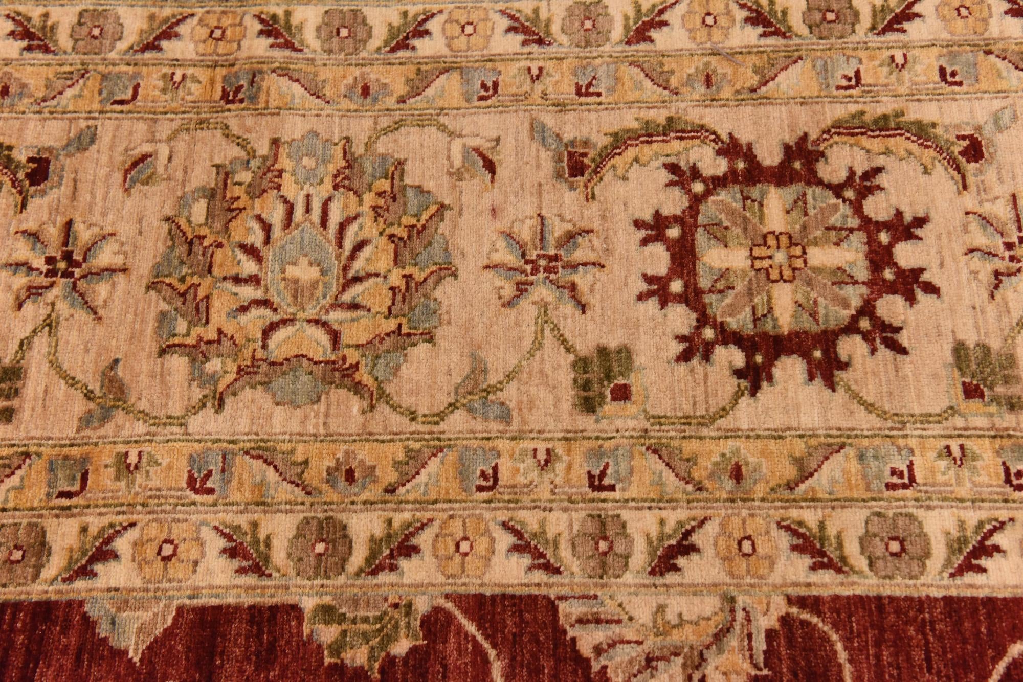 13' 1 x 17' 2 Hand Knotted Peshawar Ziegler Rug