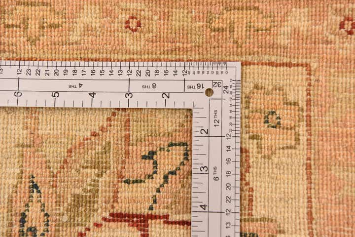 10' x 12' 10 Hand Knotted Peshawar Ziegler Rug