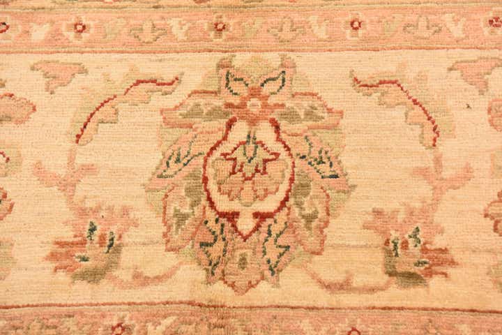 10' x 12' 10 Hand Knotted Peshawar Ziegler Rug