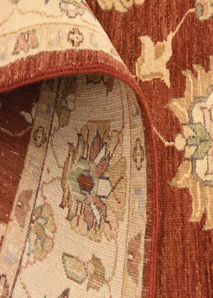 5' 5 x 8' 2 Hand Knotted Peshawar Ziegler Rug