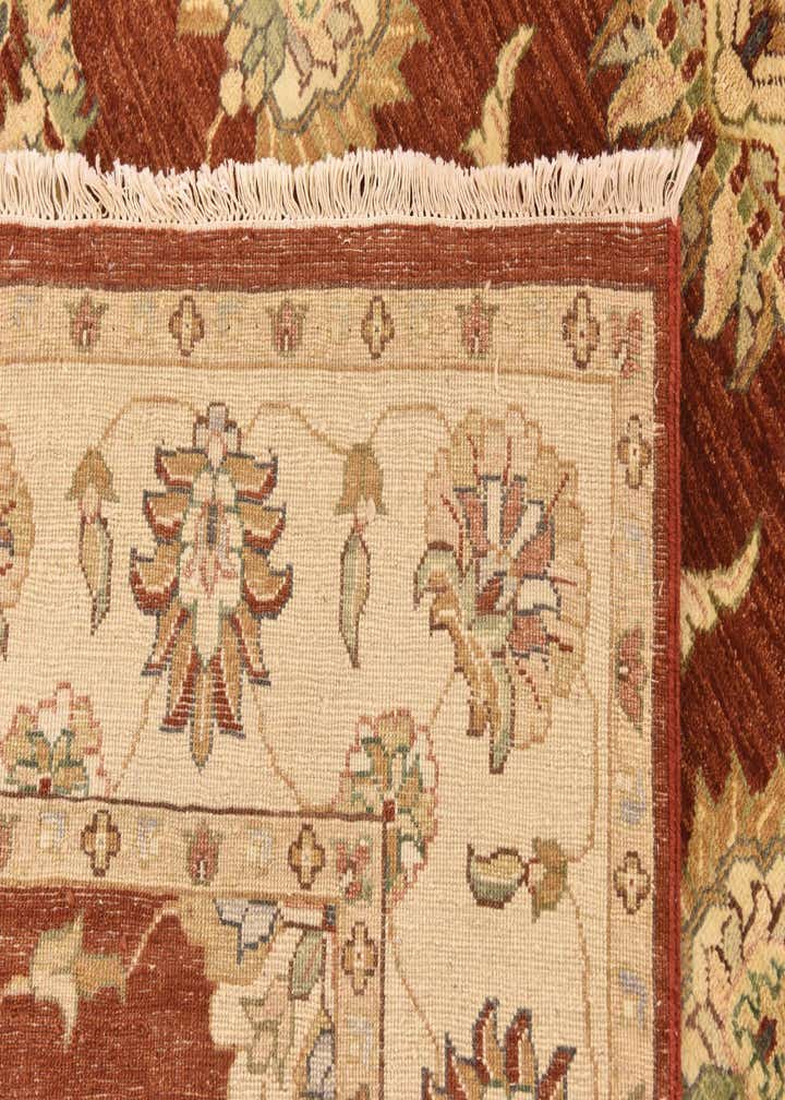 5' 5 x 8' 2 Hand Knotted Peshawar Ziegler Rug