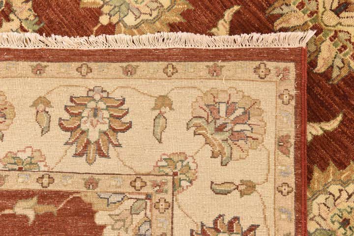 5' 5 x 8' 2 Hand Knotted Peshawar Ziegler Rug
