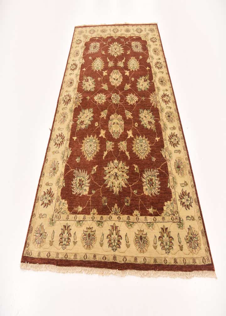 5' 5 x 8' 2 Hand Knotted Peshawar Ziegler Rug
