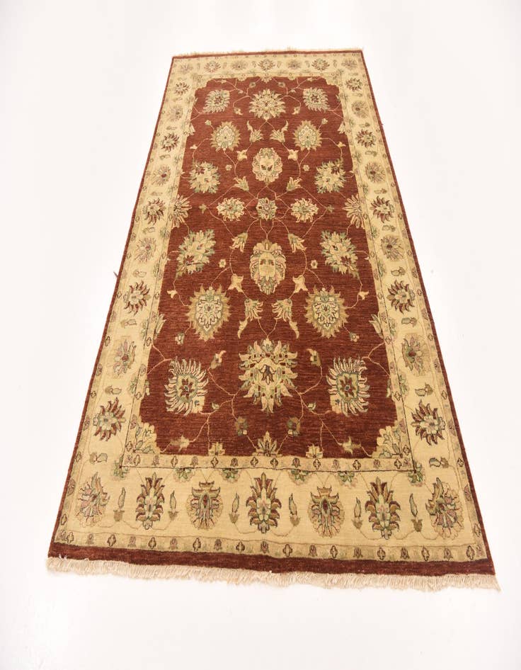 Detail image of 5' 5 x 8' 2 Hand Knotted Peshawar Ziegler Rug