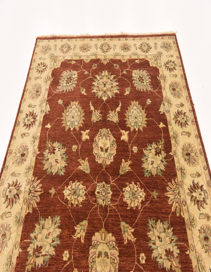Detail image of 5' 5 x 8' 2 Hand Knotted Peshawar Ziegler Rug