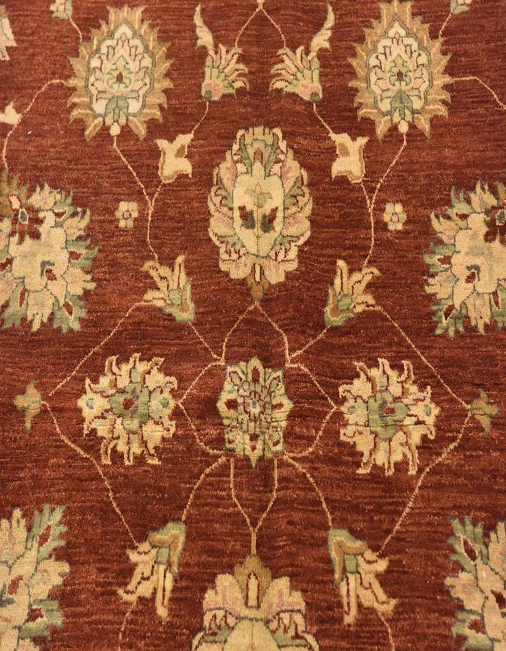 Detail image of 5' 5 x 8' 2 Hand Knotted Peshawar Ziegler Rug