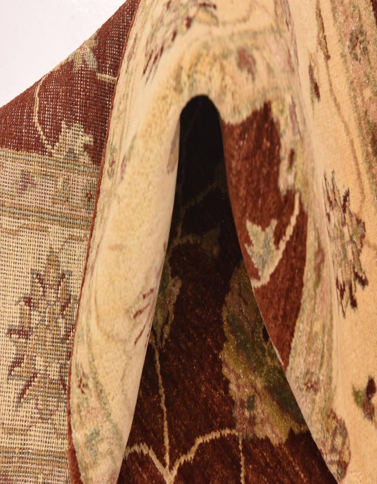 Detail image of 5' x 6' 8  Hand Knotted Peshawar Ziegler Rug