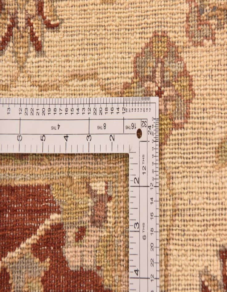 Detail image of 5' x 6' 8  Hand Knotted Peshawar Ziegler Rug
