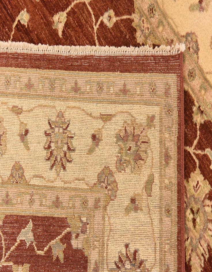 Detail image of 5' x 6' 8  Hand Knotted Peshawar Ziegler Rug