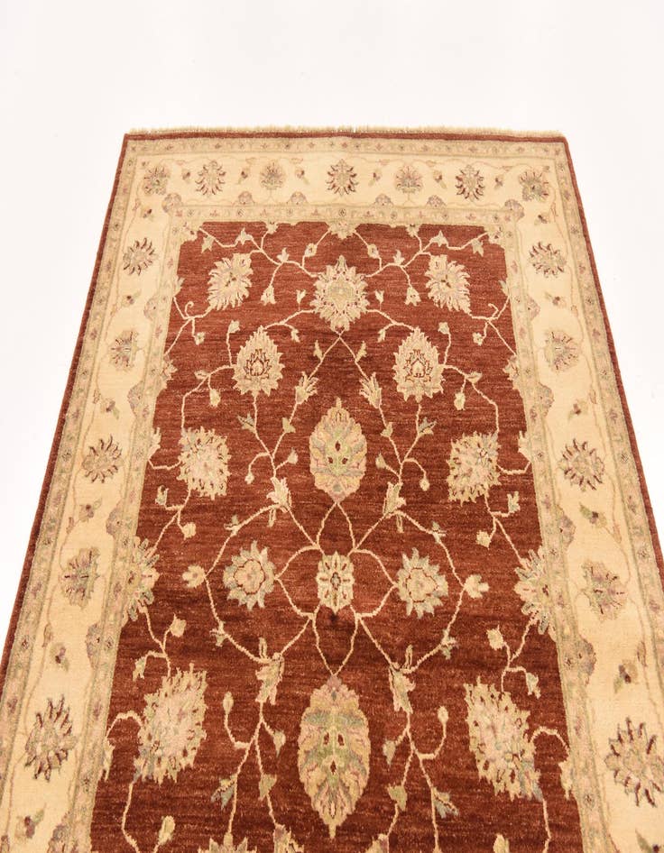 Detail image of 5' x 6' 8  Hand Knotted Peshawar Ziegler Rug