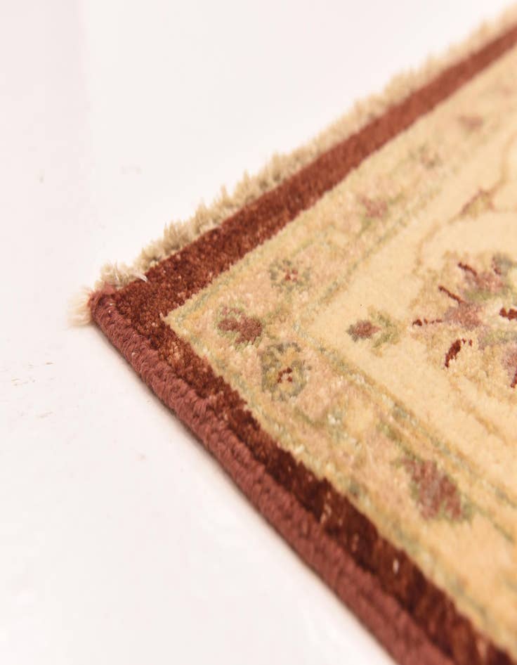 Detail image of 5' x 6' 8  Hand Knotted Peshawar Ziegler Rug