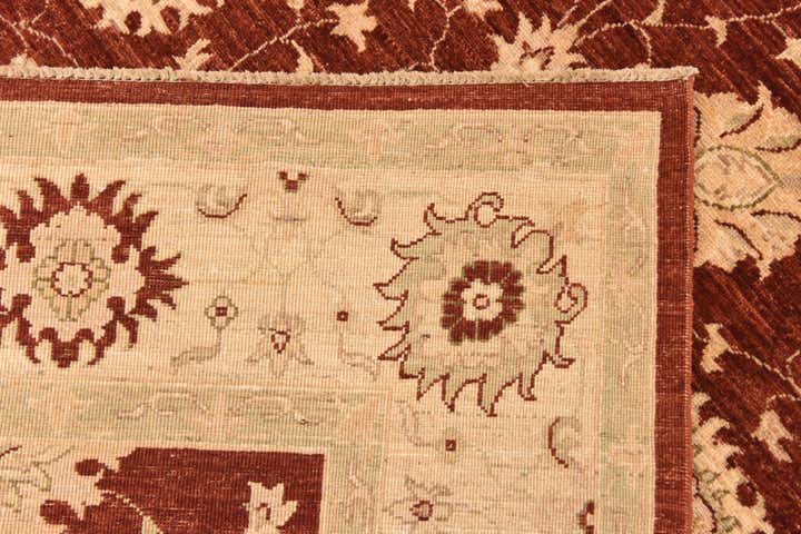 5' 8 x 7' 8 Hand Knotted Peshawar Ziegler Rug