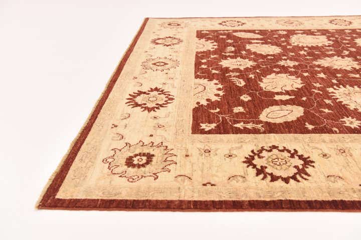 5' 8 x 7' 8 Hand Knotted Peshawar Ziegler Rug