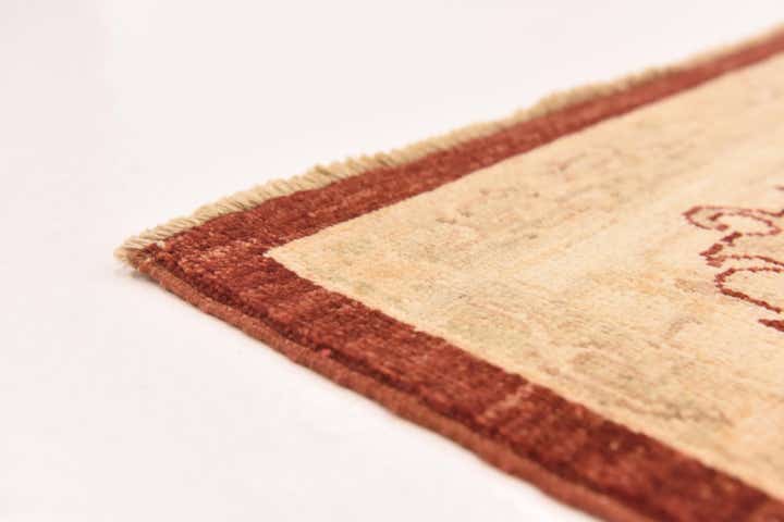 5' 8 x 7' 8 Hand Knotted Peshawar Ziegler Rug