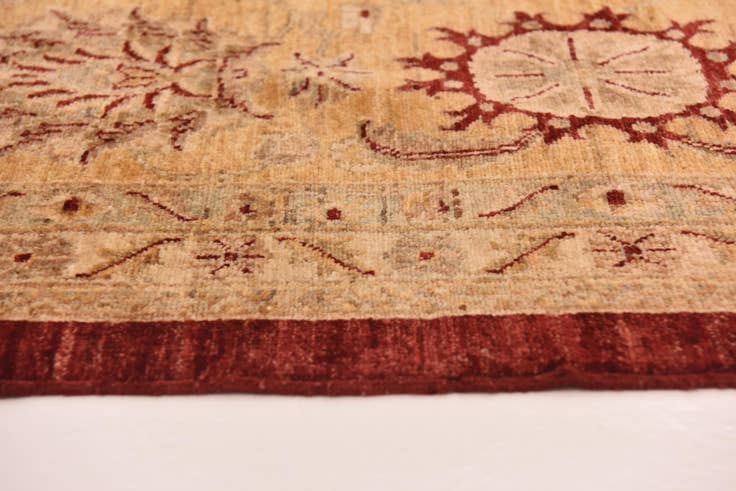 Detail image of 13' 5 x 17' 8 Hand Knotted Peshawar Ziegler Rug