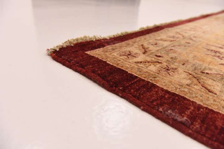 13' 5 x 17' 8 Hand Knotted Peshawar Ziegler Rug