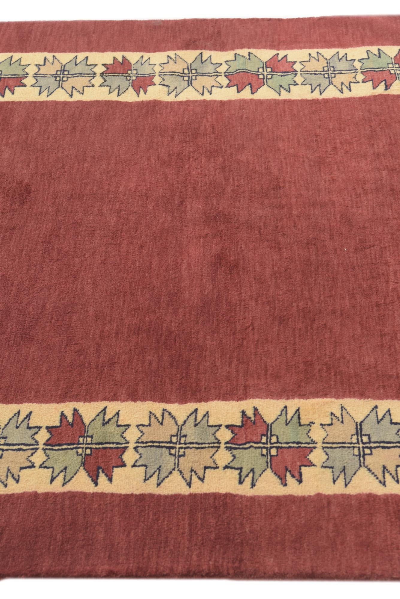 4' 1 x 6' 5 Hand Knotted Peshawar Ziegler Rug